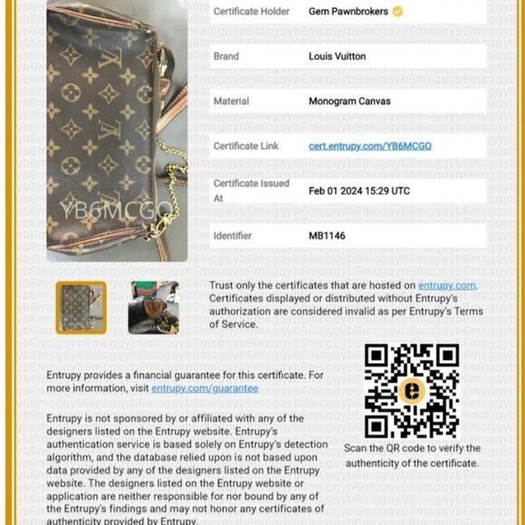 Louis Vuitton Monogram Pochette Eva Crossbody Shoulder Handbag *READ* - Picture 8 of 16